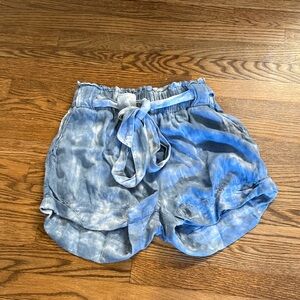 Sunday Steven’s Blue Tie-Dye Women's Shorts Size Small